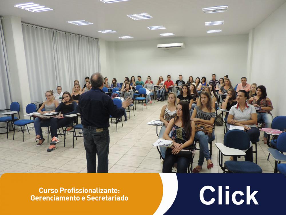 A nova turma de Gerenciamento e Secretariado começou suas aulas na Click!