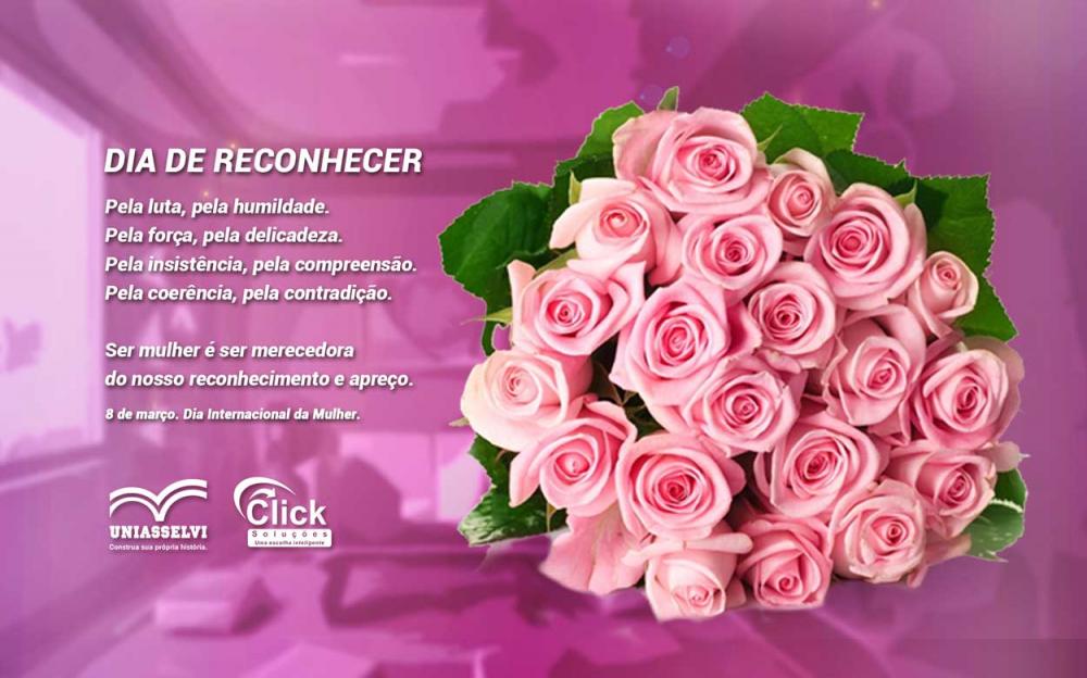 Hoje é o Dia Internacional da Mulher!