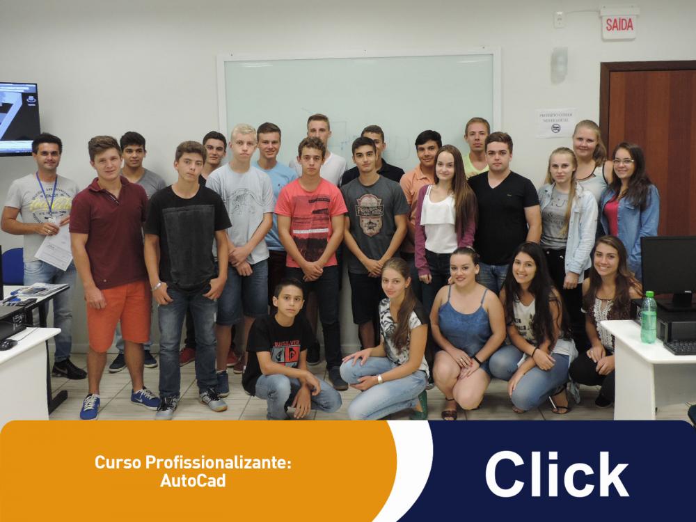 A Click deu inicio a mais um curso profissionalizante!