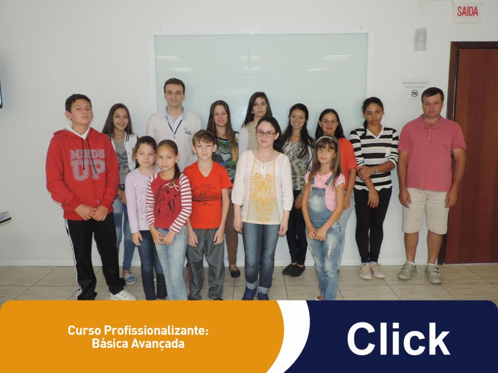 Começaram as aulas de uma nova turma da Click!