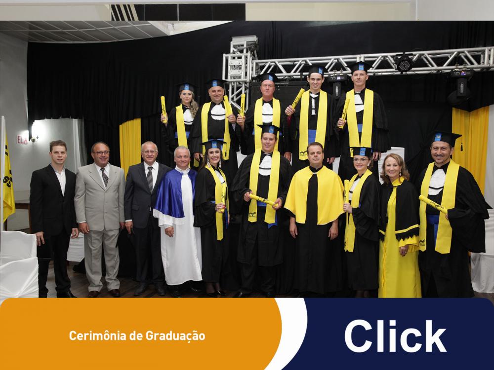 Formatura das turmas de Processos Gerenciais e de Recursos Humanos