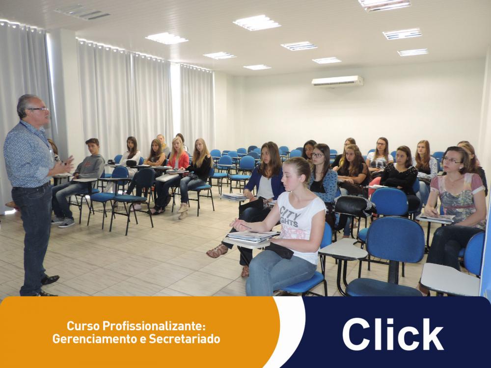 Mais uma turma de Gerenciamento e Secretariado começou suas aulas na Click!