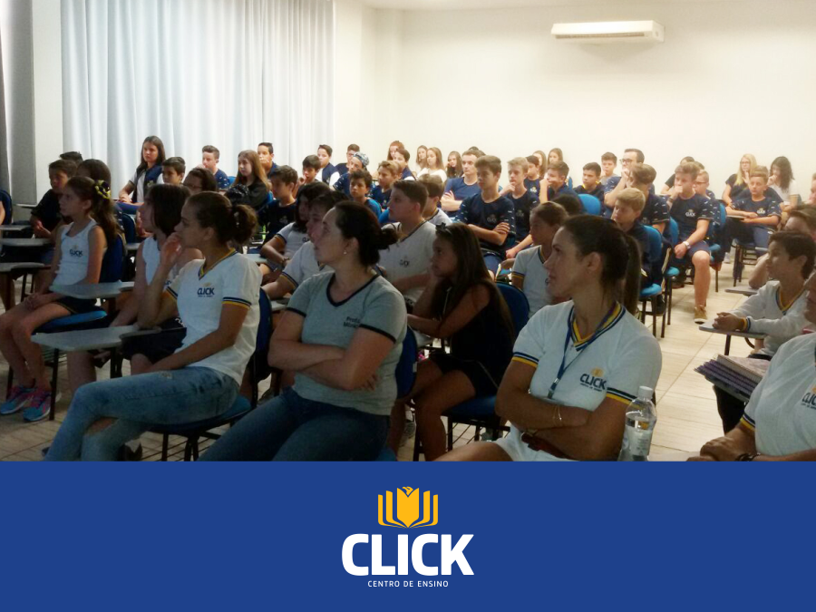 Palestra com o jovem Marcos de Vidal Ramos