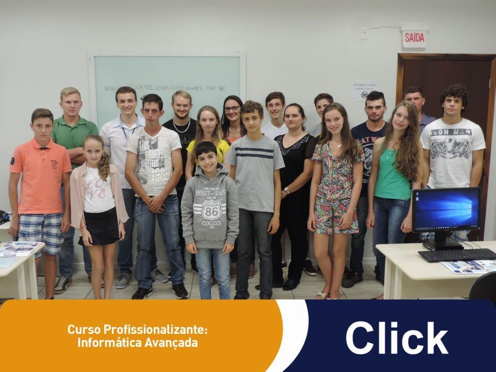 A nova turma de Informática Avançada começou as suas aulas na Click!