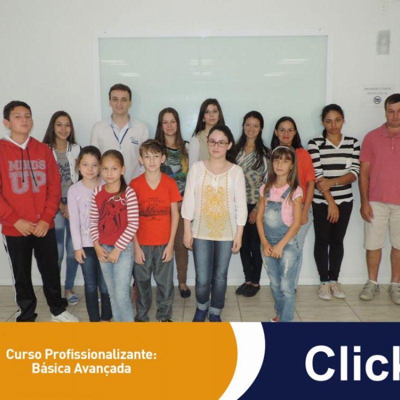 Começaram as aulas de uma nova turma da Click!