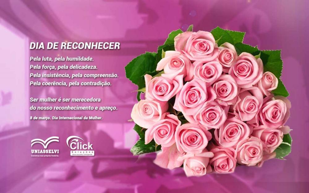 Hoje é o Dia Internacional da Mulher! 