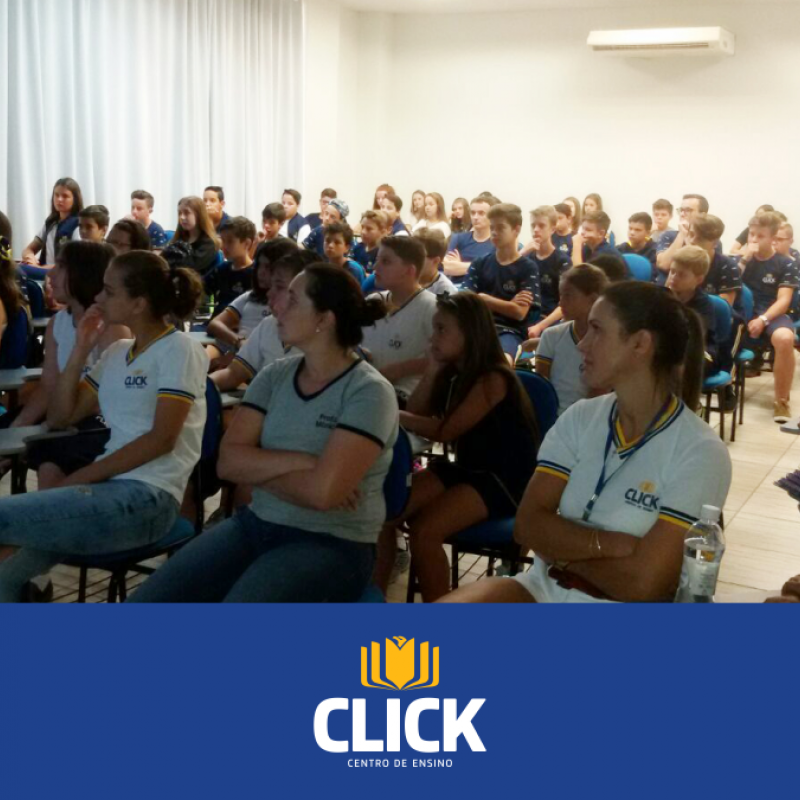 Palestra com o jovem Marcos de Vidal Ramos