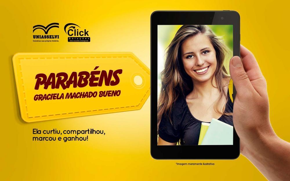 Parabéns Graciela Machado Bueno!