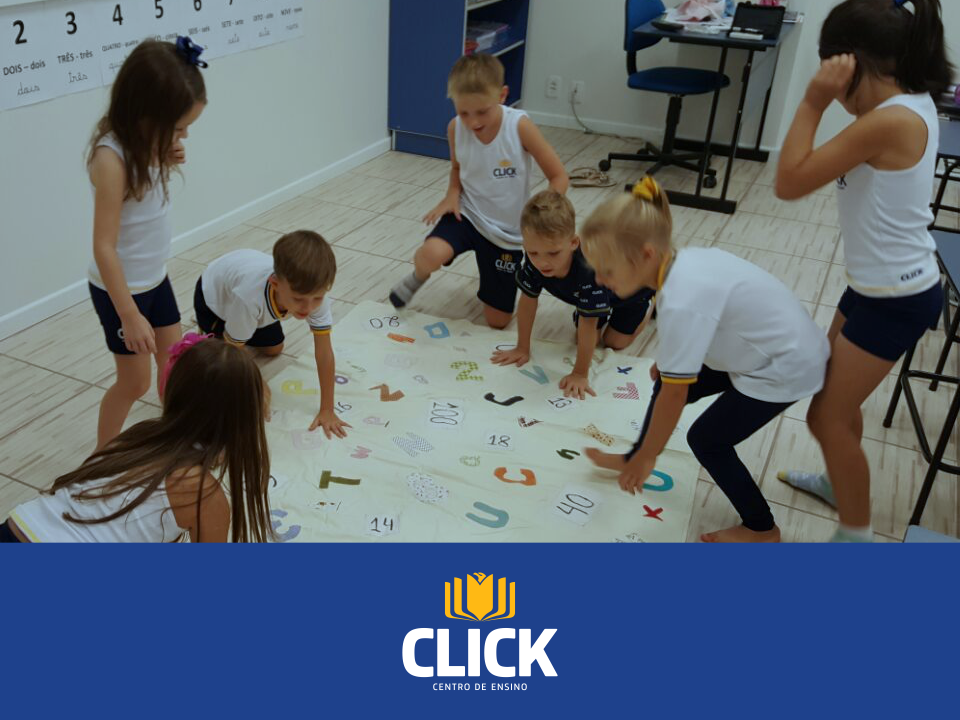 Primeiras semanas de aula no Centro de Ensino da Click!