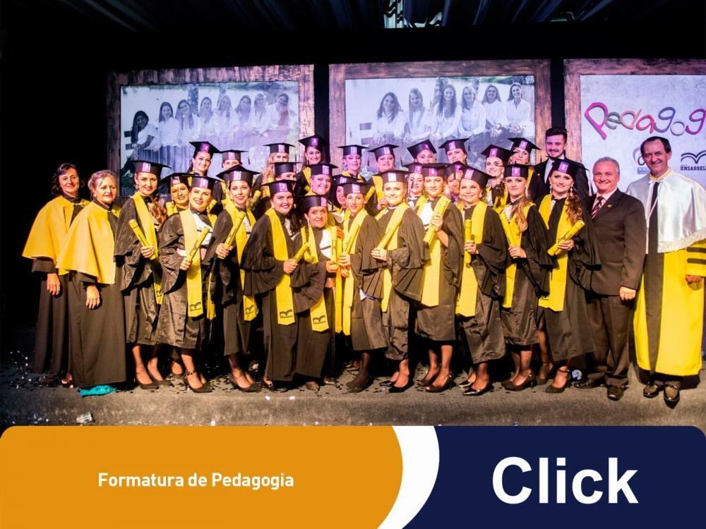 Teve formatura de Pedagogia das turmas da Click!
