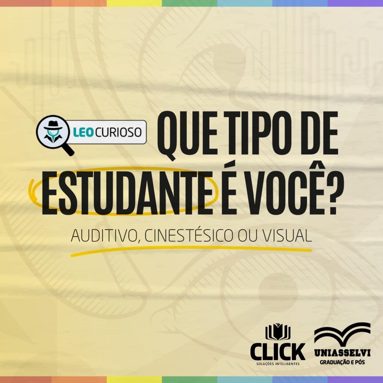 Que tipo de estudante é você?